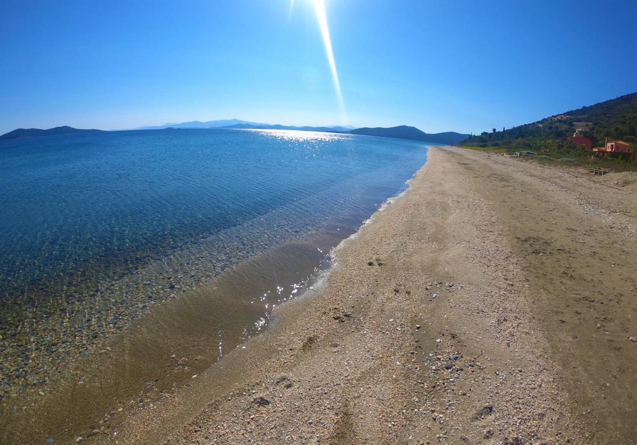 Blue Bay View - Beach House Vathirrevma Экстерьер фото