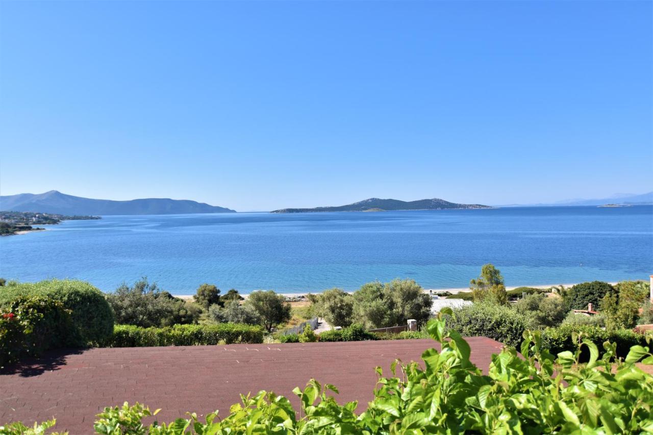 Blue Bay View - Beach House Vathirrevma Экстерьер фото