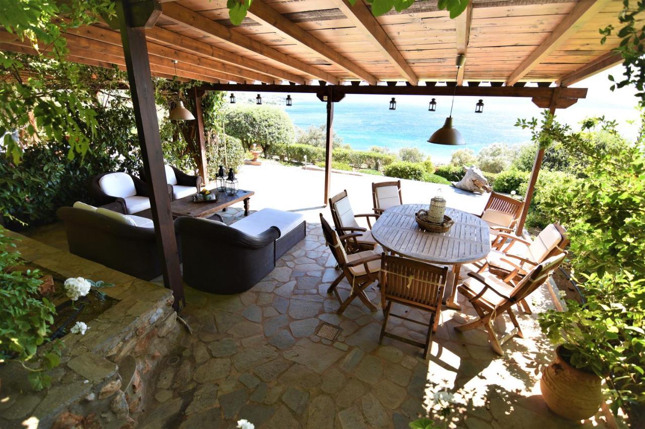 Blue Bay View - Beach House Vathirrevma Экстерьер фото