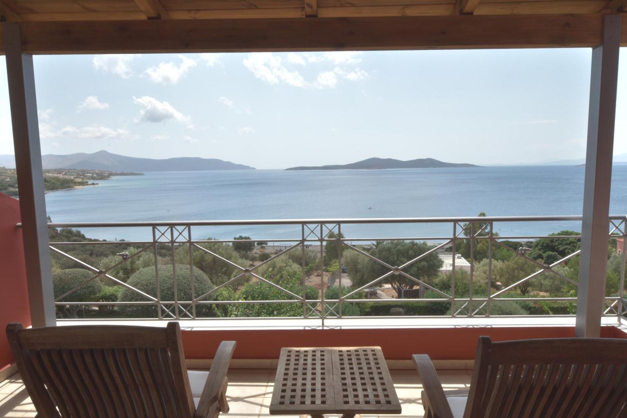 Blue Bay View - Beach House Vathirrevma Экстерьер фото