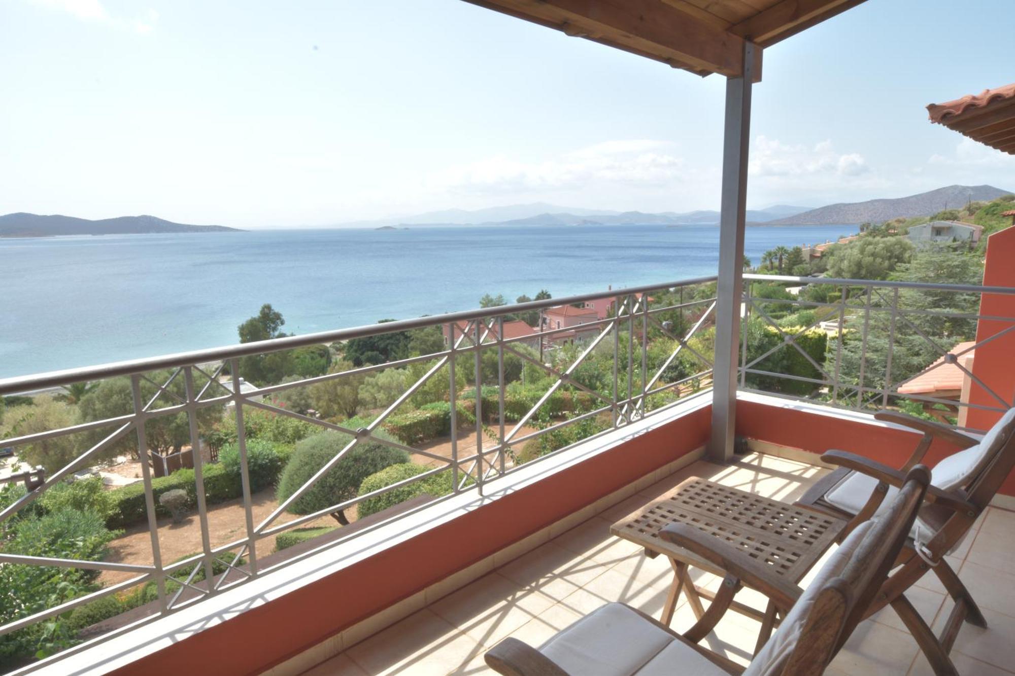 Blue Bay View - Beach House Vathirrevma Экстерьер фото